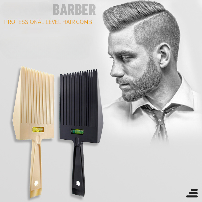 Men'S Grooming Oil - 理髪フェードコームヘアカット Toosl グラデーション髪型コームヘアカットツールプロフェッショナル男性フラットトップガイドコームヘアスタイリングツール