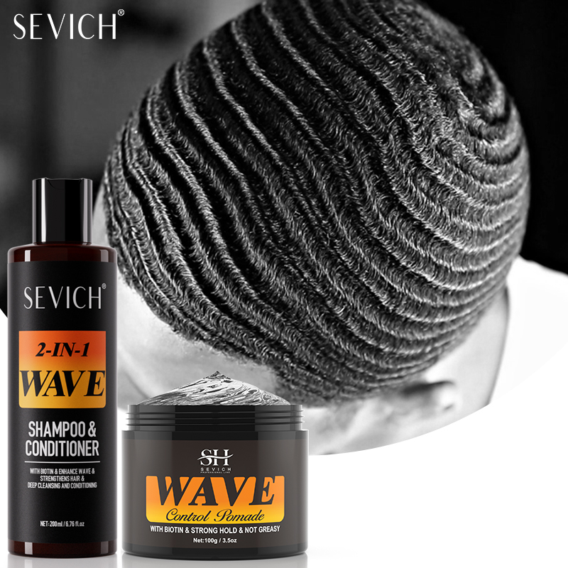 Men'S Grooming Gel - アフリカの男性のためのディープウェーブヘアポマード,脱毛防止,エッジコントロールジェル,強力なホールド,スポーツジェル