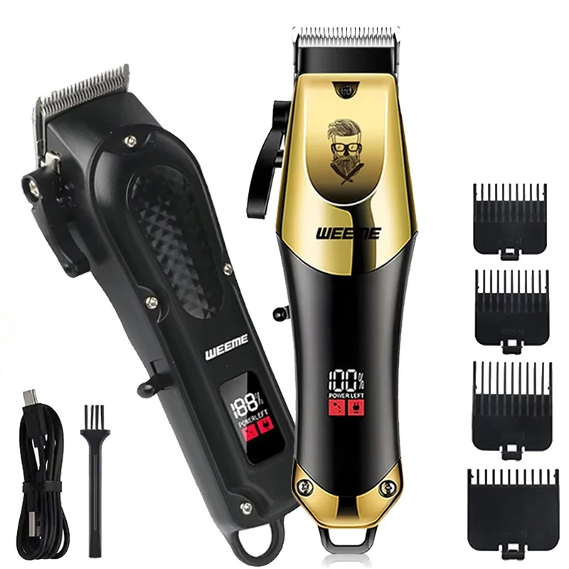 Men'S Grooming Product - T9コードレスバリカン メンズ用 4種類のコーム付き USB-C充電式 精密トリマー シェーバー