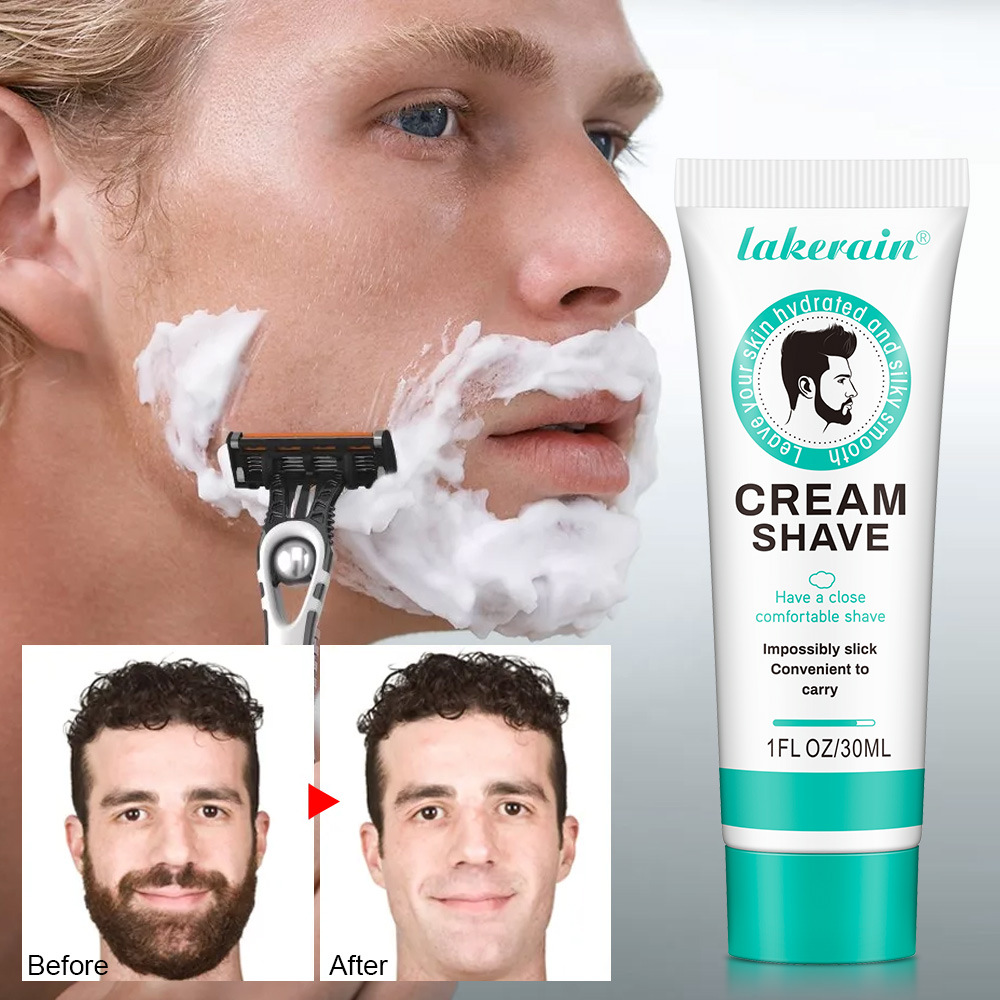 Men'S Grooming Gel - レイカレイン シェーブクリーム シェーブジェル スムーズ カット防止 シェービングクリーム