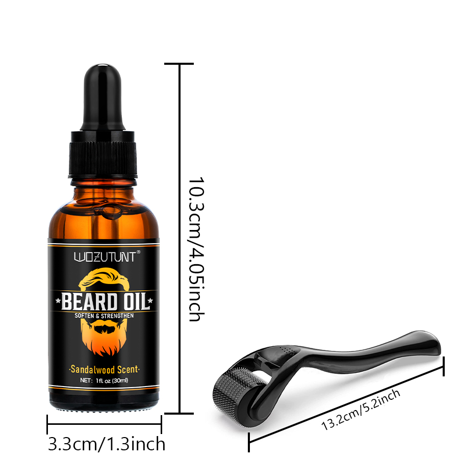 天然シアひげコンディショニングオイル柔らかく強化ひげ白檀の香 - Men'S Grooming Oil のレビューと価格