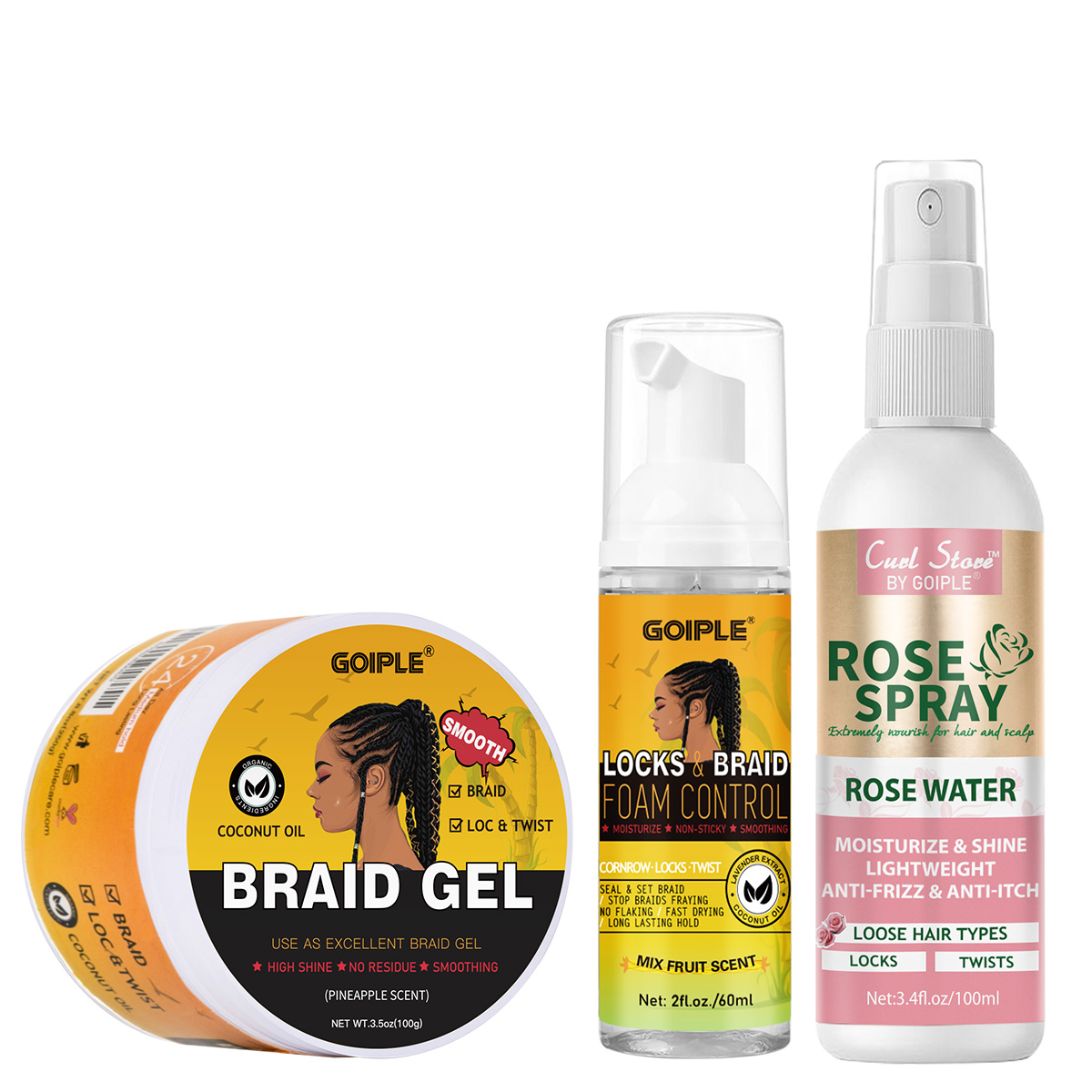 ブレイディングジェル ハイシャイン クリーンムース ローズ  - Men'S Grooming Gel のレビューと価格