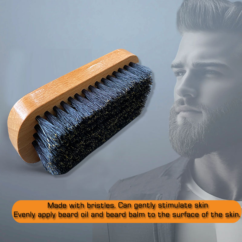 メンズひげグルーミングセット、ひげブラシ、毛素材、ひげ用くし - Men'S Grooming Product のレビューと価格