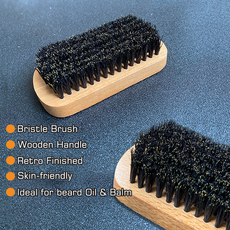 メンズひげグルーミングセット、ひげブラシ、毛素材、ひげ用くし - Men'S Grooming Product のレビューと価格