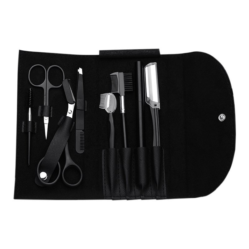 8点入り眉毛グルーミングキット、眉毛シェイパー、アイブロウペ - Men'S Grooming Gift Set のレビューと価格
