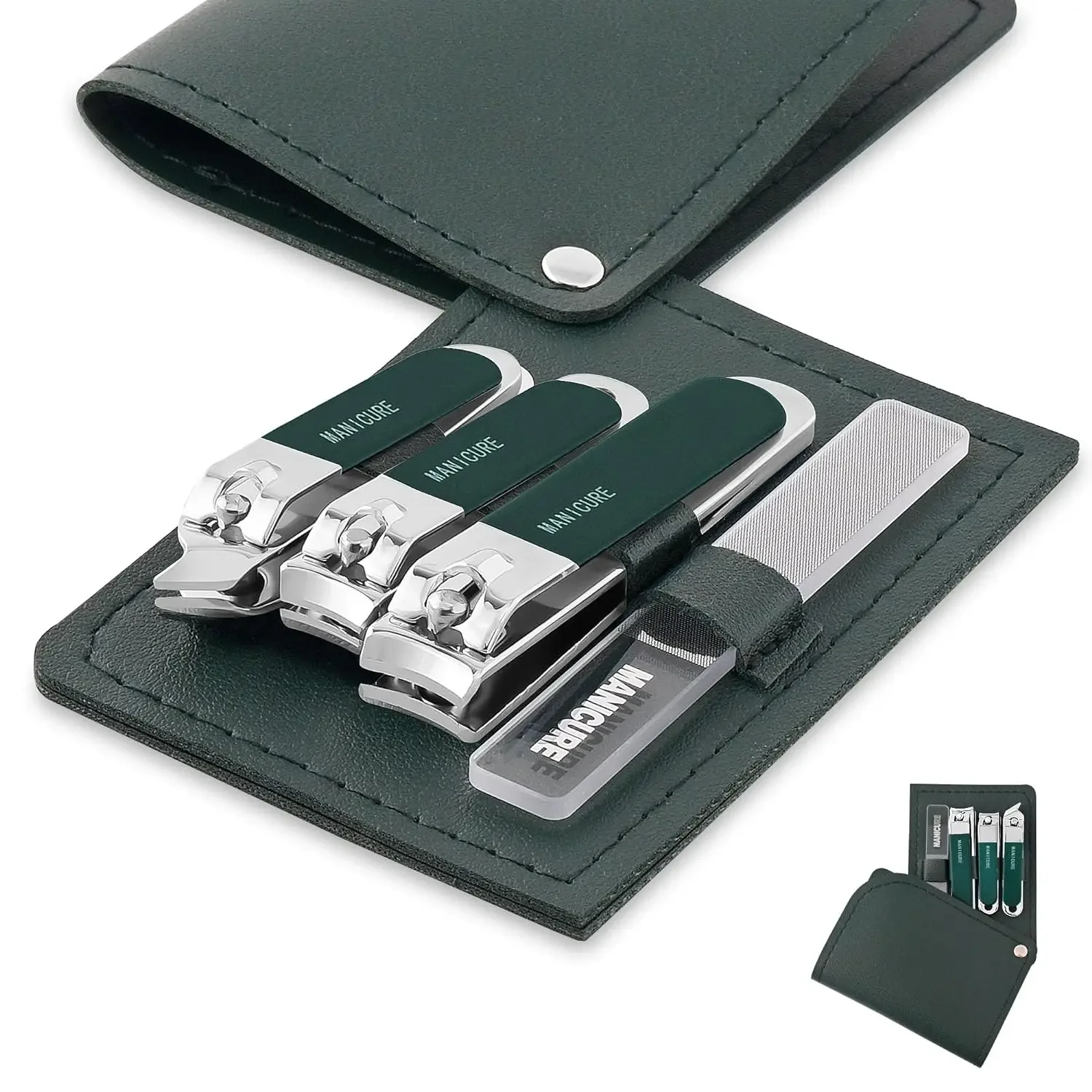 4個入り 男女兼用 マニキュア トラベル プロ仕様 ネイルク - Mens Grooming Travel Kit のレビューと価格