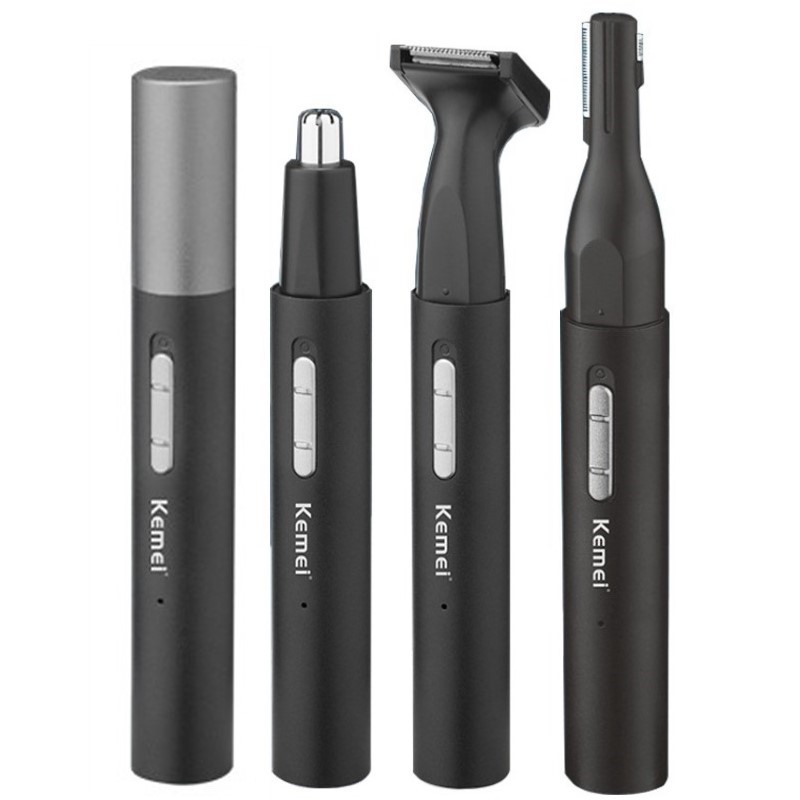Kemei Pro 充電式鼻毛トリマーペンひげグルーミングキ - Men'S Grooming Gift Set のレビューと価格