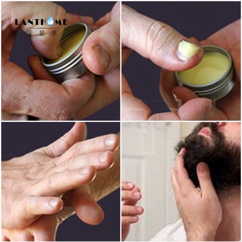 天然ひげバームワックスひげ成長オイル男性用保湿スムージングひ - Beard Oil Growth のレビューと価格