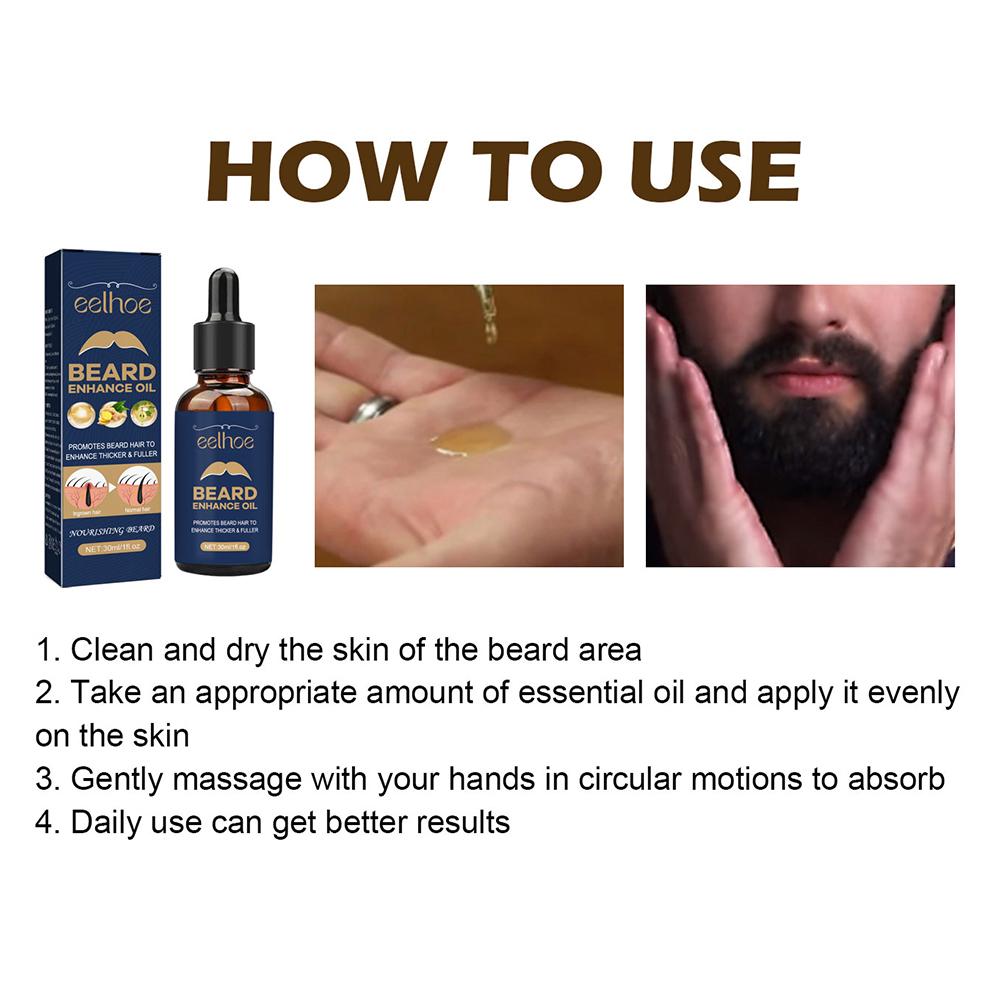 ナチュラル 1/3/5 個ひげ成長オイル保湿スムージングツー - Beard Oil Growth のレビューと価格